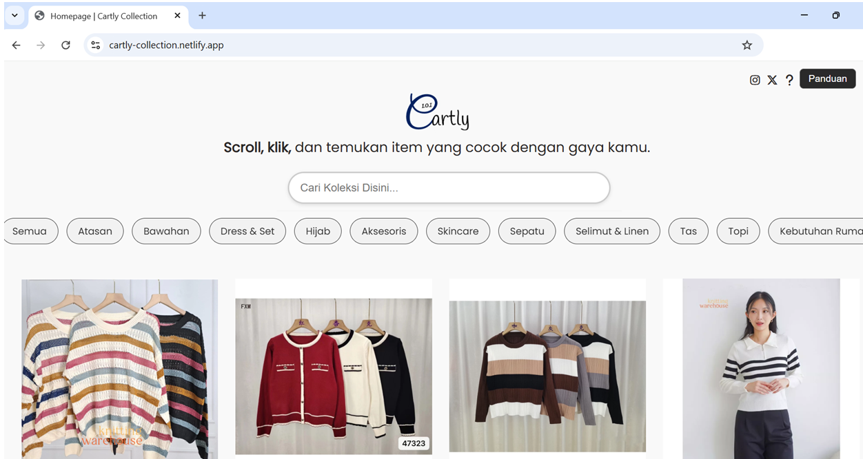 foto pilih atau cari produk